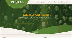 Desktop Screenshot of floram.com.br